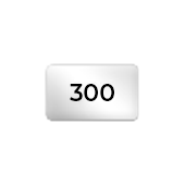 Papier couché brillant 300 g