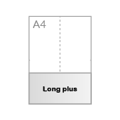Format long plus (10,5 x 21 cm)