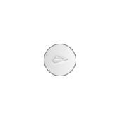 Rond, diamètre 2 cm