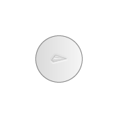 Rond, diamètre 4 cm
