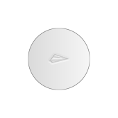 Rond, diamètre 9,5 cm