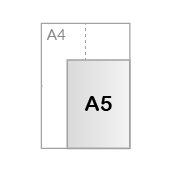 A5 (14,8 x 21 cm)