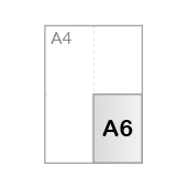A6 (10,5 x 14,8 cm)
