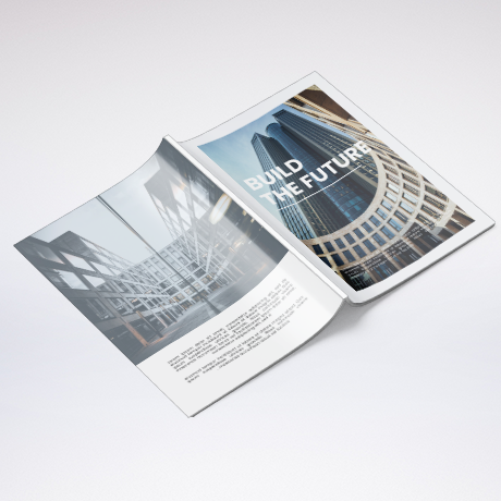 Magazines dos carré collé (impression offset) 